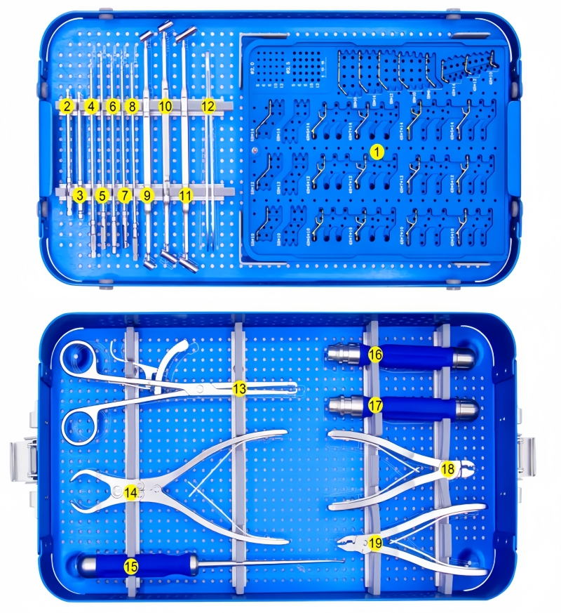 Laminar Shaping Plate Instrument Set -CnOrtho