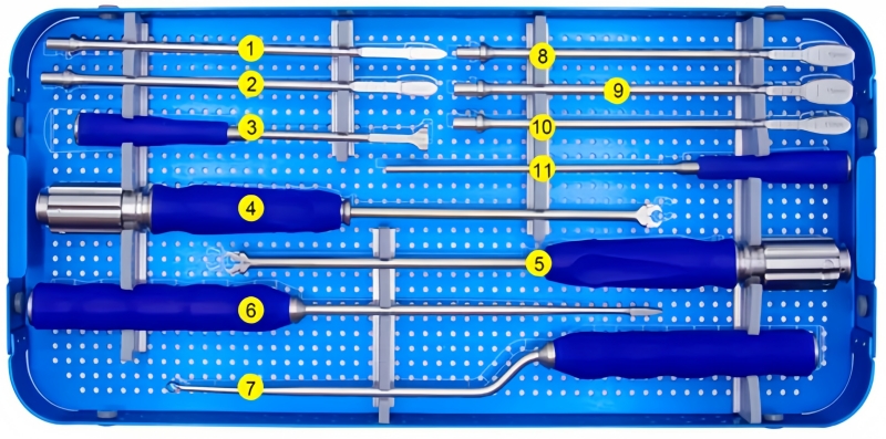 T-PAL Peek Cage Instrument Set-CnOrtho