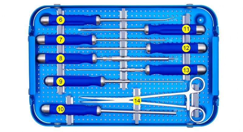 Anterior Cervical Plate Instrument Set-CnOrtho