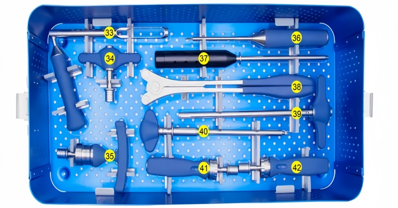 5.5mm Spinal Pedical Screw System Instrument Set-CnOrtho