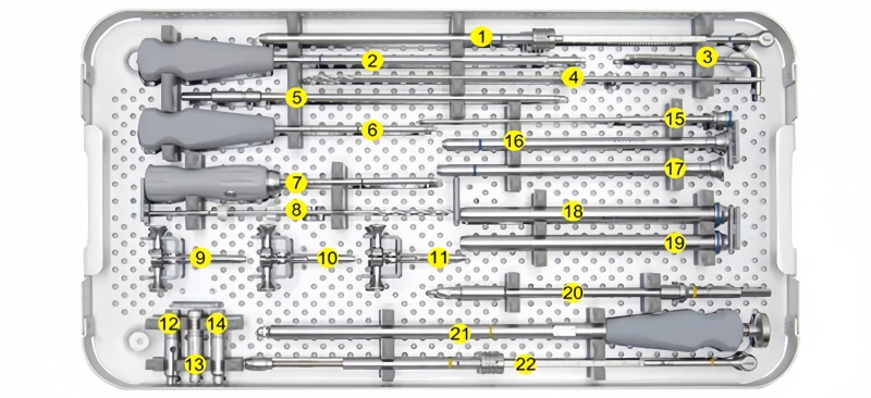 Multi-lock Humeral Intramedullary Nail Instrument Set-CnOrtho