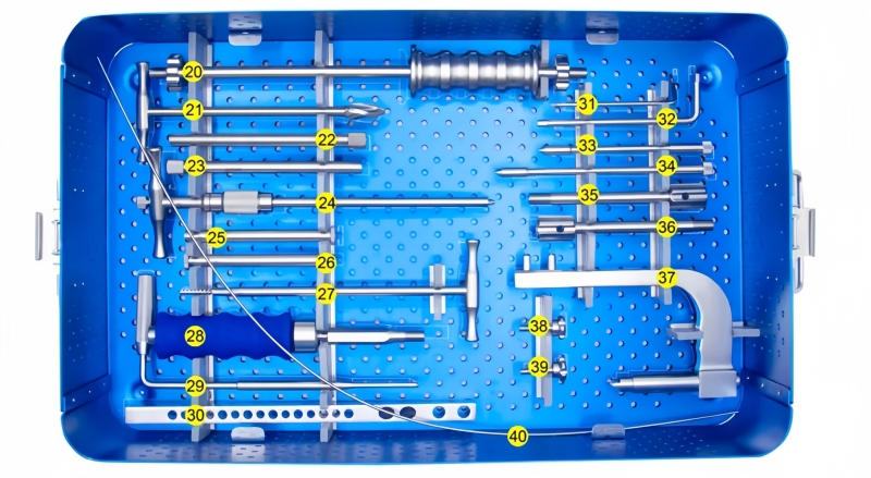 Reversed Femoral & Gama Intramedullary Nail Instrument Set-CnOrtho